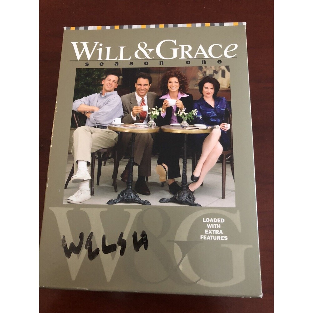 Will & Grace -‎ Season 1 (DVD, 2003, 4-Disc Set)